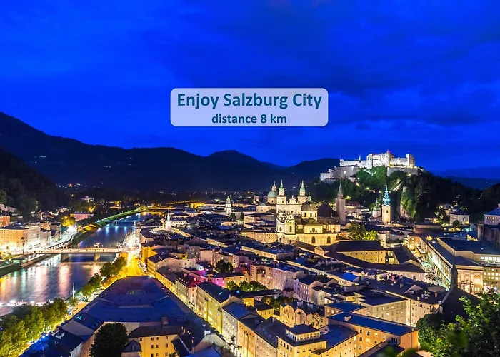 公寓 Mountain View Salzburg - Self Check-in -